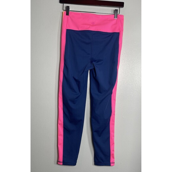 LILLY PULITZER Luxletic 24" Leggings Medium Blue Weekender High-Rise UPF 50+ - Picture 6 of 11